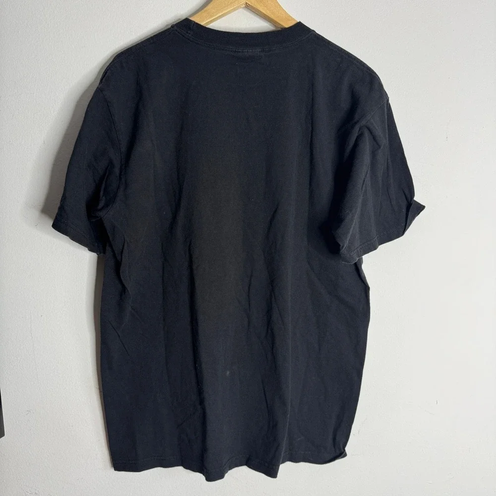 Champion‎ Y2K Vanderbilt Black Short Sleeve T-Shirt Mens Size Large NCAA - Picture 4 of 4